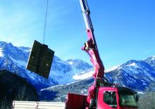 Hydraulic loading cranes Ferrari® 717R A5 