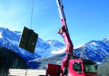 Hydraulic loading cranes Ferrari® 721R A8 