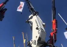 Hydraulic loading cranes Ferrari® 7245C A8 