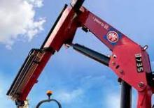 Hydraulic loading cranes HMF 735 K 1