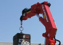 Hydraulic loading cranes Ferrari® 746R A6 J4 