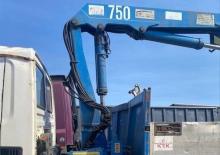 Hydraulic loading cranes HMF 750 K 1