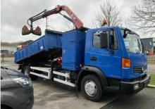 Hydraulic loading cranes HMF 760 K 4
