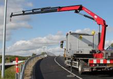 Hydraulic loading cranes HMF 810-K1