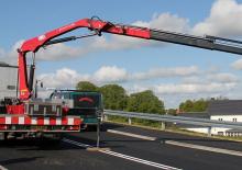 Hydraulic loading cranes HMF 810-K3-MCS