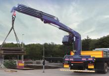 Hydraulic loading cranes Amco Veba 811NG-3 S