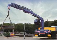 Hydraulic loading cranes Amco Veba 811NG T-2 S 