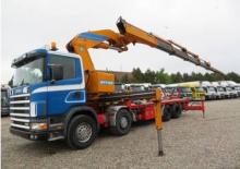 Hydraulic loading cranes Effer 850 8S