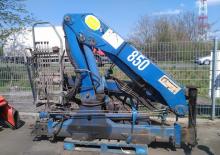 Hydraulic loading cranes HMF 850 K 3
