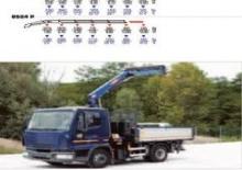 Hydraulic loading cranes PM 8522