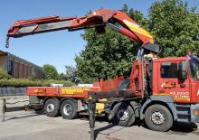 Hydraulic loading cranes Effer 860 4S