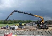 Hydraulic loading cranes COPMA 2000 870.6 J 6 HSE