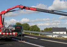 Hydraulic loading cranes HMF 910-K1-RCS