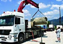 Hydraulic loading cranes Amco Veba 936-1 S