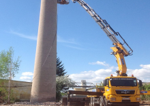 Hydraulic loading cranes Effer 955 8S