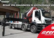 Hydraulic loading cranes Ferrari® 9661C A6 