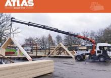 Hydraulic loading cranes Atlas AK 206.4E A2  