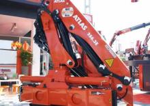 Hydraulic loading cranes Atlas AK 256.3E A6  
