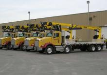 Hydraulic loading cranes Atlas AK 345.2 V