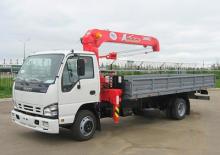 Hydraulic loading cranes DINEX DH 76 +