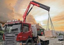 Hydraulic loading cranes Fassi F 105 A 0.22 e-active