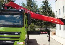Hydraulic loading cranes Fassi F 155 AC 0.22 e-active