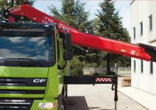 Hydraulic loading cranes Fassi F 155 AC 0.25 active