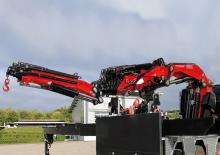 Hydraulic loading cranes Fassi F 1750 RL 2.8 HXP Techno