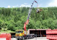 Hydraulic loading cranes Fassi F 1950 RA 2.28 he-dynamic