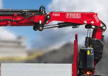 Hydraulic loading cranes Fassi F 305 AC 2.23 xe-dynamic