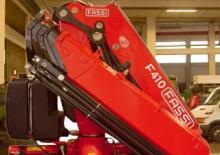 Hydraulic loading cranes Fassi F 410 BC 25