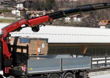 Hydraulic loading cranes Fassi F 455 A 2.27 e-dynamic