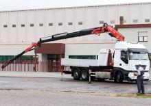 Hydraulic loading cranes Fassi F 455 ACXP 25