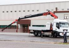 Hydraulic loading cranes Fassi F 455 AXP 22