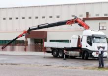 Hydraulic loading cranes Fassi F 455 AXP 23
