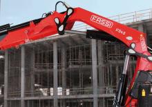 Hydraulic loading cranes Fassi F 545 RA 2.23 xe-dynamic