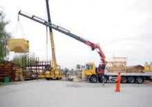 Hydraulic loading cranes Fassi F 700 B 25