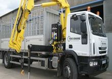 Hydraulic loading cranes Hyva Crane HB 240 E2