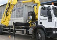 Hydraulic loading cranes Hyva Crane HB 80 E1