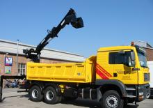 Hydraulic loading cranes MKG HLK 125 a4