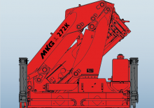 Hydraulic loading cranes MKG HLK 272 SHP K a5