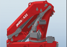Hydraulic loading cranes MKG HLK 422 SHP a2