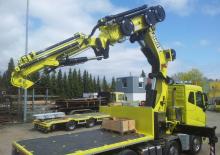 Hydraulic loading cranes MKG HLK 801 HP a6 
