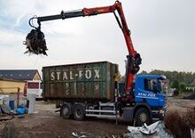 Hydraulic loading cranes Hyva Crane HZR080 Z0 