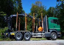 Hydraulic loading cranes Hyva Crane HZT120 L0 