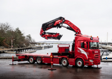 Hydraulic loading cranes Effer iQ.1000 HP E-8