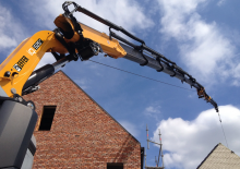 Hydraulic loading cranes Effer iQ.525 HP E-6