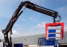 Hydraulic loading cranes Hiab L-HiDuo 155 DL-2 