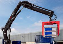 Hydraulic loading cranes Hiab L-HiDuo 155 DL-3 