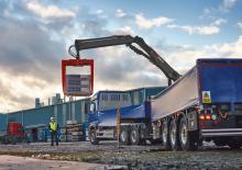 Hydraulic loading cranes Hiab L-HiPro 165 DL-2 